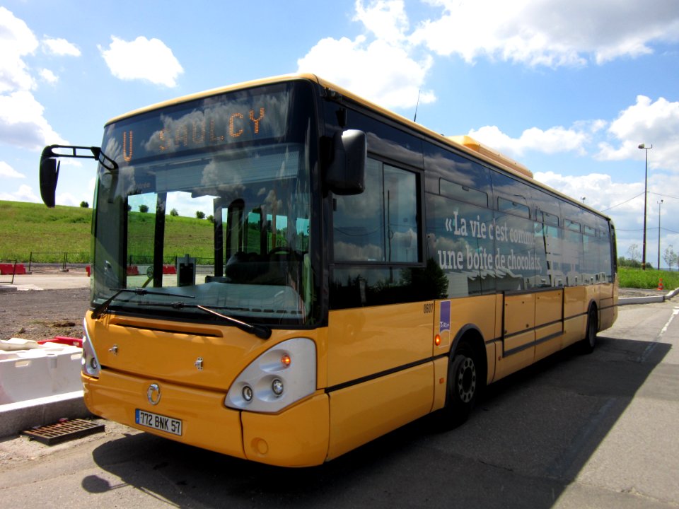 Metz TCRM Irisbus Citelis Line n°0607 LU Technopôle (3)