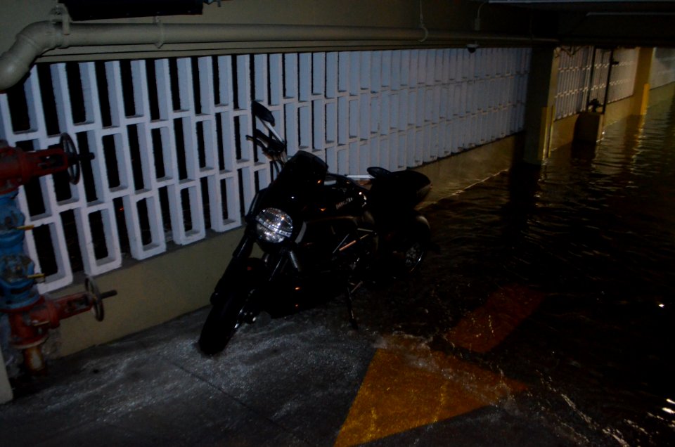 Miami Beach massive garage flooding 3