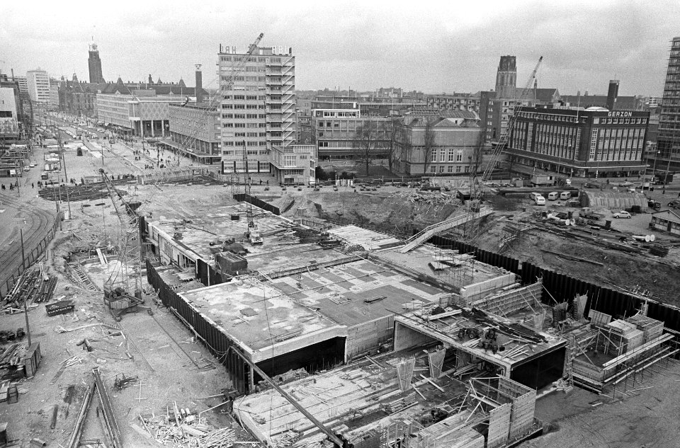 Metrobouw te Rotterdam, Bestanddeelnr 920-1933