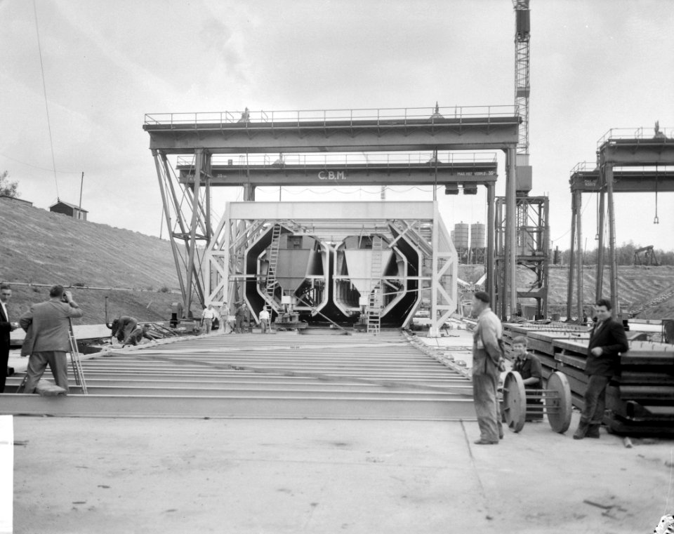 Metrobouw. Overzicht tunnelmal, Bestanddeelnr 912-9200