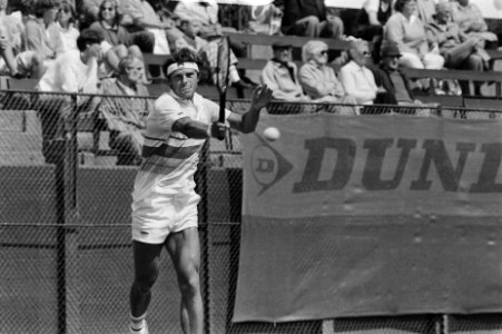 Mets-tennistoernooi Nederlandse Kampioenschappen van Boeckel in actie, Bestanddeelnr 933-7211