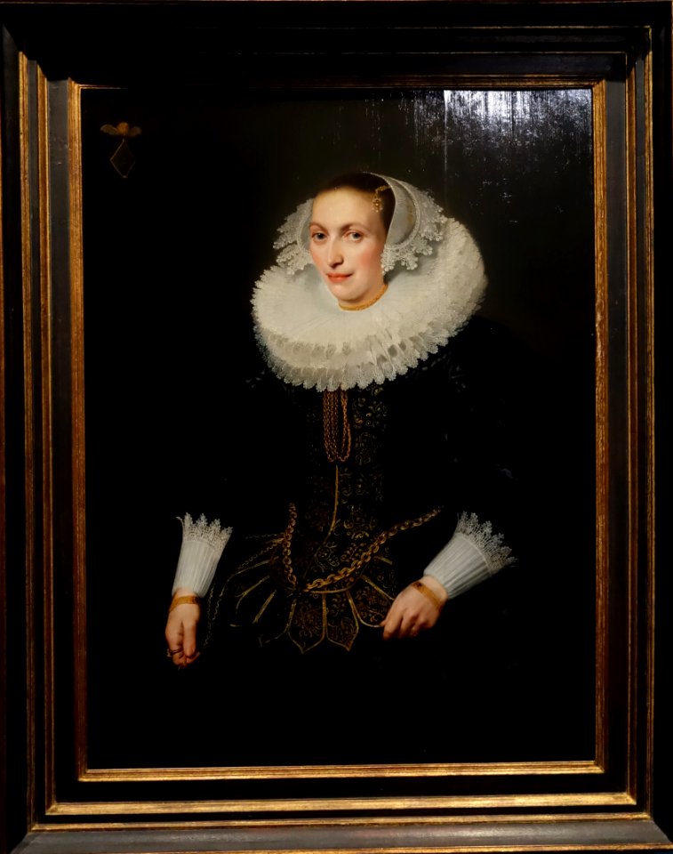 Michiel van Mierevelt, Portrait of Johanna van Heyst, 1627