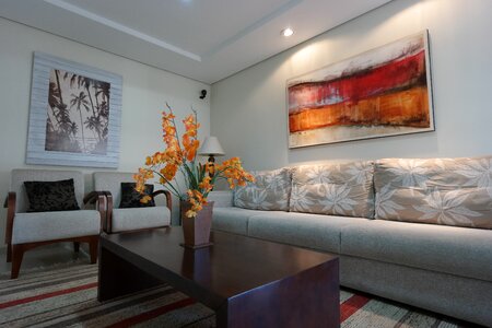 Apartment coffee table sofa home
