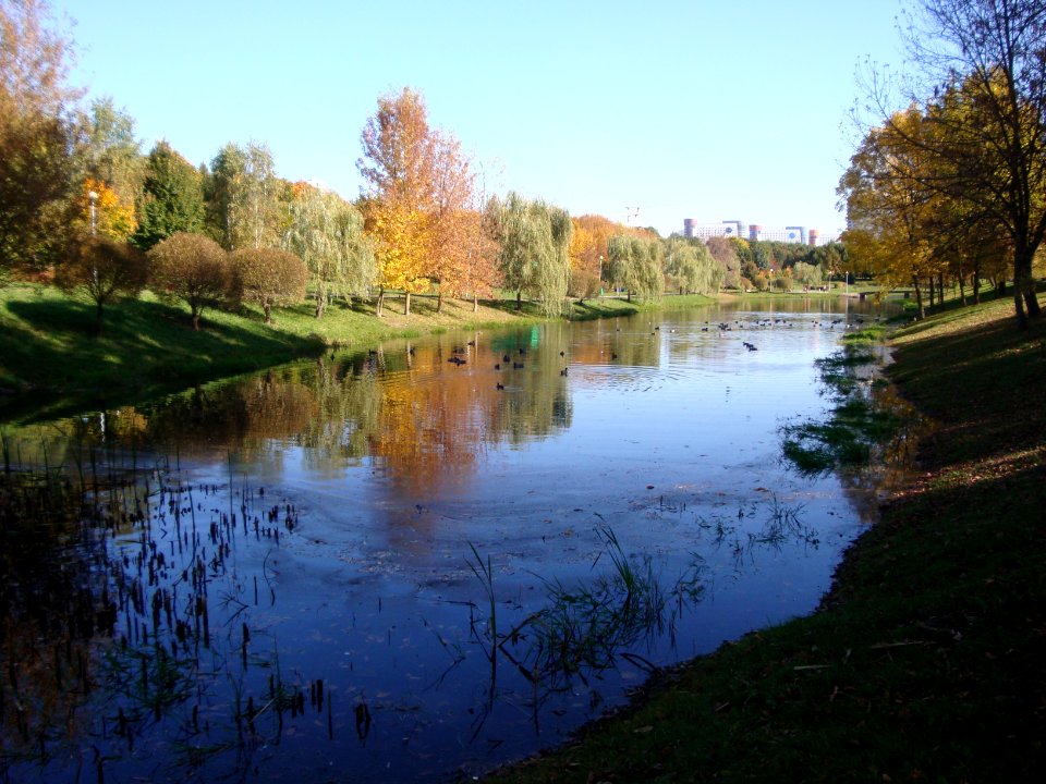 Michail Paulau Park in Minsk city - view 03 - 1 October 2014 AD