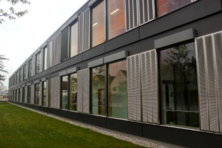 Michaeli-Gymnasium München Fassade Erweiterungsbau