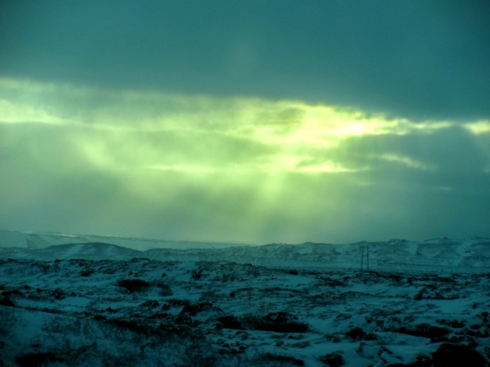 Mid Day In Iceland In February (158983685)