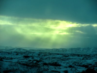 Mid Day In Iceland In February (158983685)