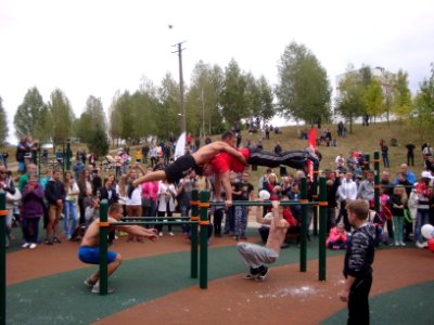 Michail Paulau Park in Minsk city - workout 3 - 12 September 2015 AD