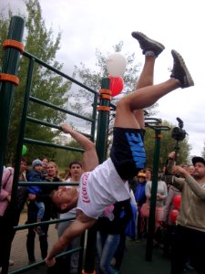 Michail Paulau Park in Minsk city - workout 1 - 12 September 2015 AD