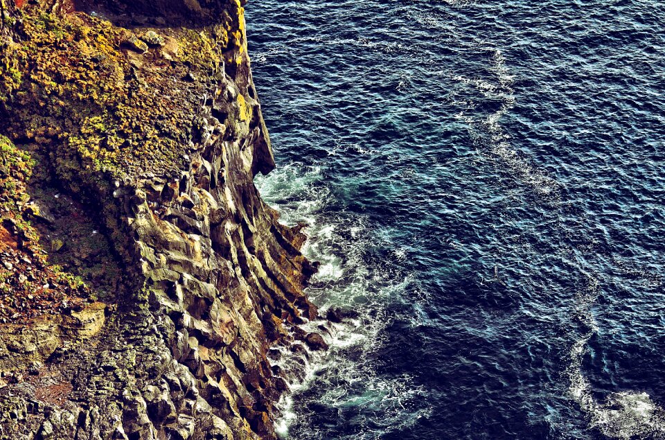 Island nature ocean