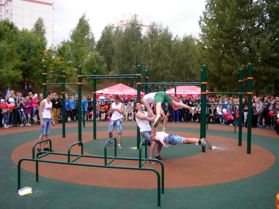 Michail Paulau Park in Minsk city - workout 2 - 12 September 2015 AD
