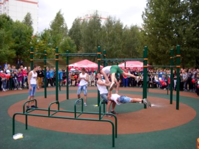 Michail Paulau Park in Minsk city - workout 2 - 12 September 2015 AD