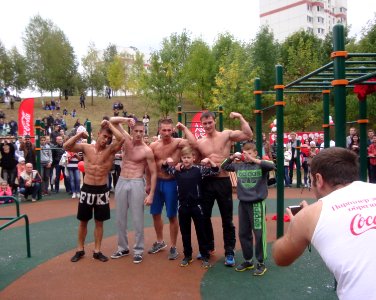 Michail Paulau Park in Minsk city - workout 4 - 12 September 2015 AD