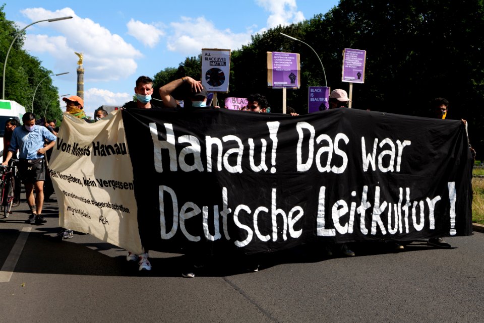 Migrantifa demonstration Berlin 2020-07-18 09
