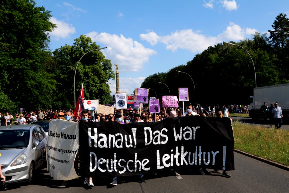Migrantifa demonstration Berlin 2020-07-18 20
