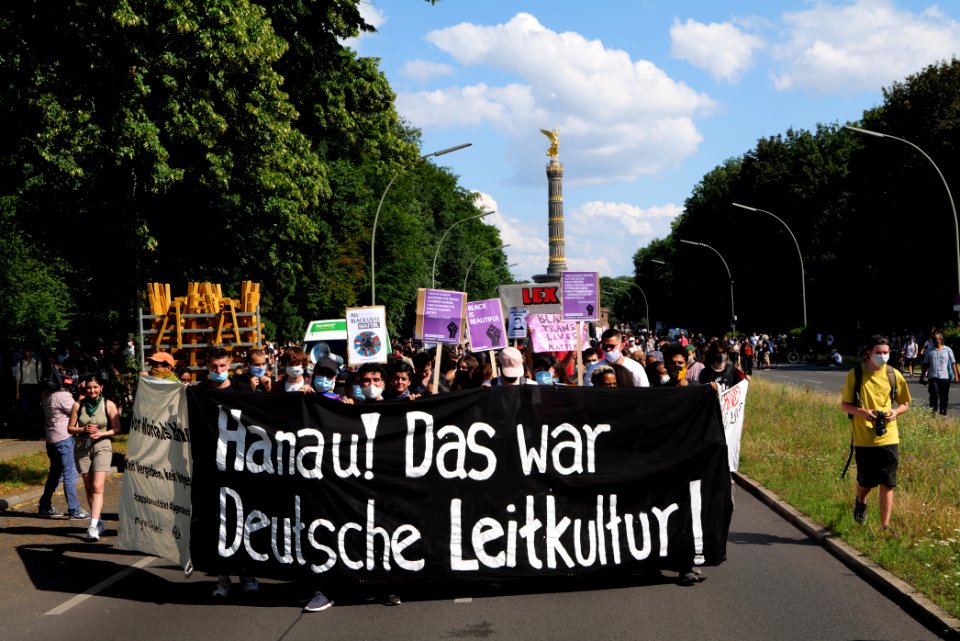 Migrantifa demonstration Berlin 2020-07-18 12