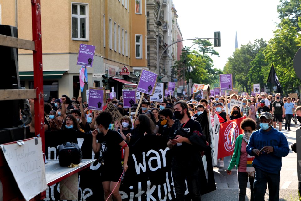 Migrantifa demonstration Berlin 2020-07-18 108