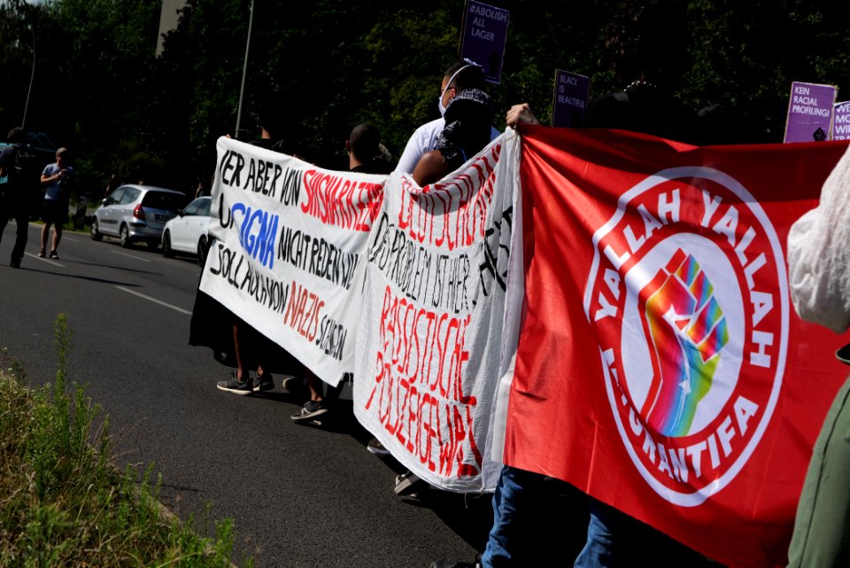 Migrantifa demonstration Berlin 2020-07-18 19