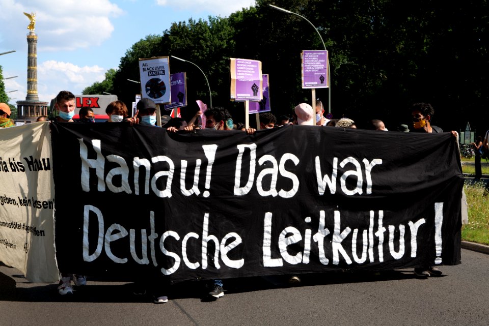 Migrantifa demonstration Berlin 2020-07-18 10