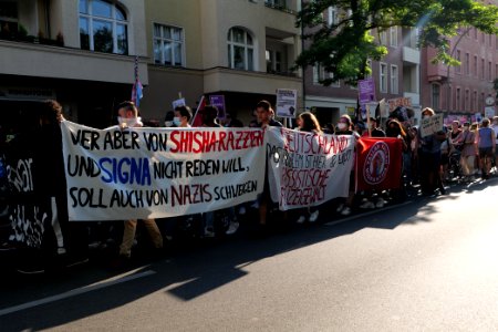 Migrantifa demonstration Berlin 2020-07-18 101