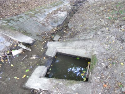 Michelbach obere Teiche Rinne von Wiese Anzapfung R0020174