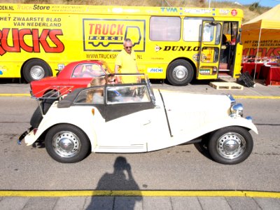 MG TD Midget dutch licence registration NT-87-58 pic1