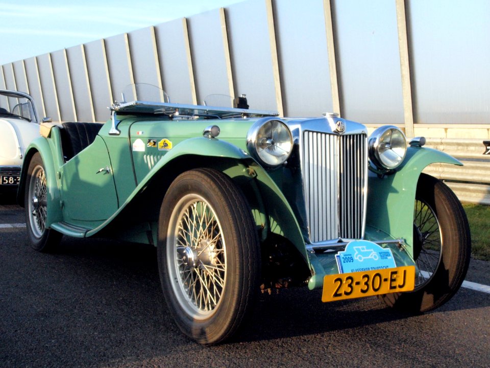 MG TC Midget dutch licence registration 23-30-EJ pic2