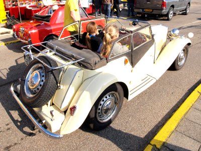 MG TD Midget dutch licence registration NT-87-58 pic3