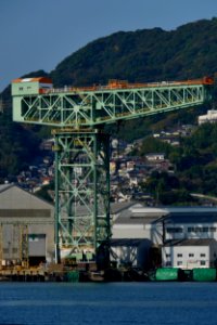 MHI Nagasaki giant cantilever crane