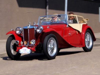 MG TC (1947) with Dutch licence registration DE-61-00, pic4