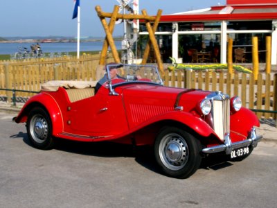 MG TD (1953) , Dutch licence registration DL-03-98 pic1