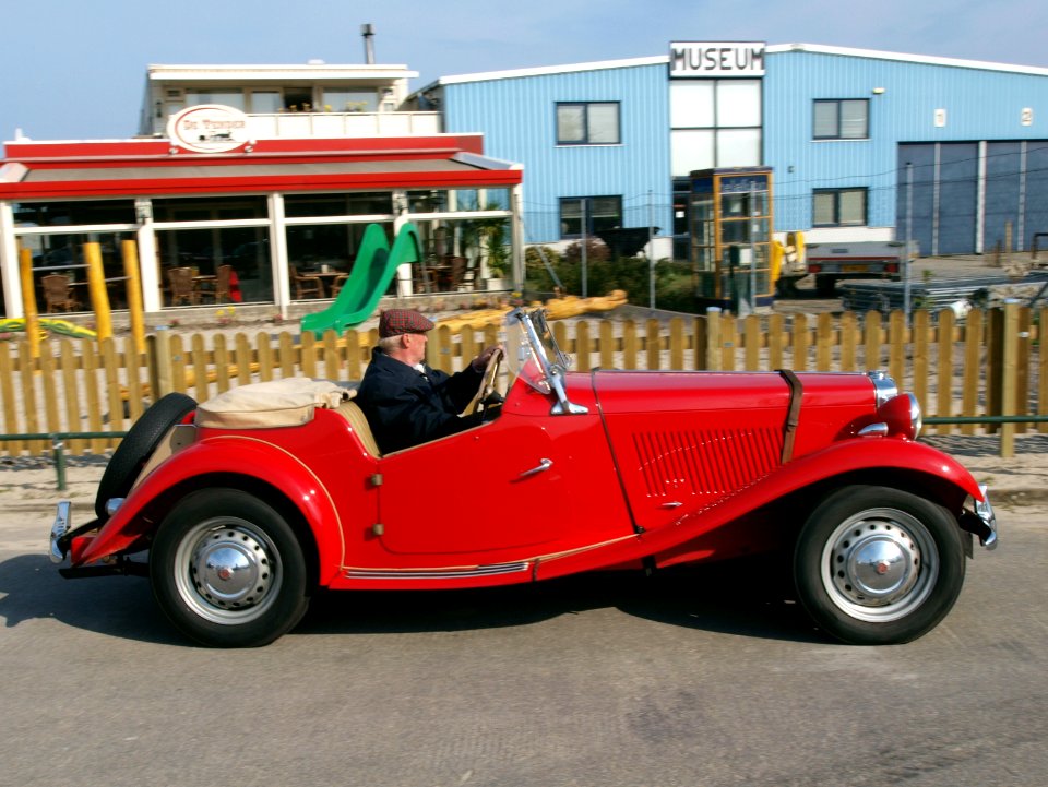 MG TD (1953) , Dutch licence registration DL-03-98 pic2