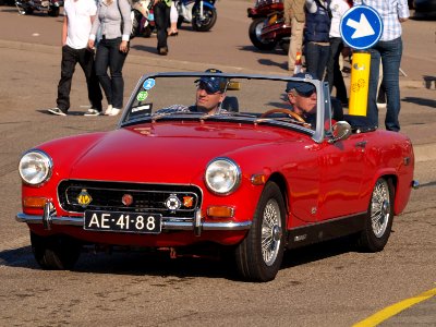 MG Midget dutch licence registration AE-41-88 pic2