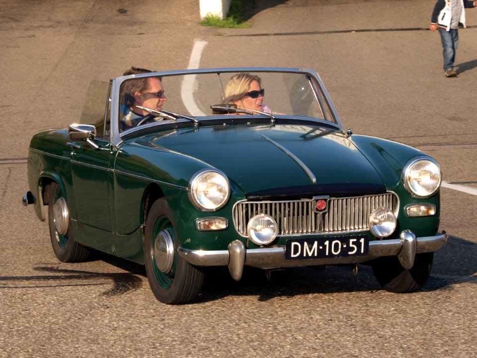 MG Midget 1100 dutch licence registration DM-10-51 pic1