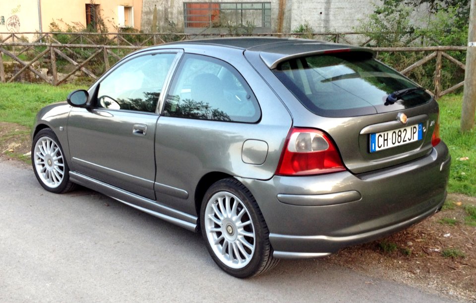 MG ZR 3door Sport rear