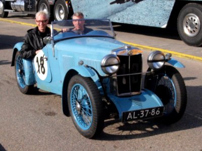MG J2 dutch licence registration AL-37-86 pic1