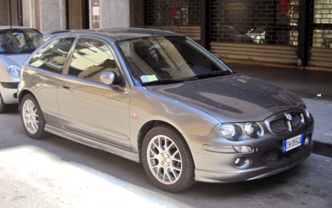MG ZR 3door in Avellino front