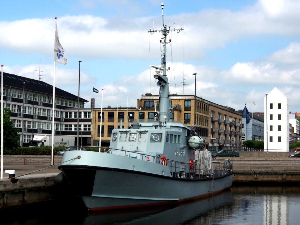 MHV 851 at Randers harbor pic2