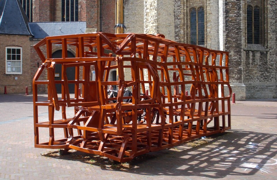 Middelburg kunstwerk the cage