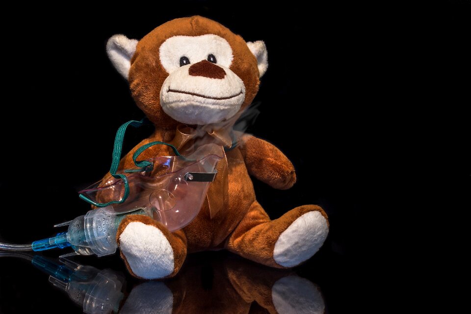 Aerosol mask respiratory mask nebulizer