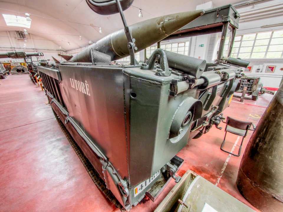 MGM-52 Lance rocket on M752 self-propelled launcher, Gunfire museum Brasschaat pic2