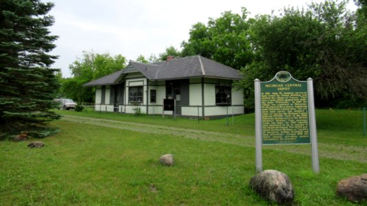 Michigan Central Depot (Wolverine, MI)