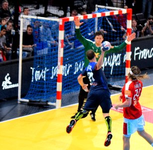 Mickael Guigou face à Niklas Landin Jacobsen-20160110