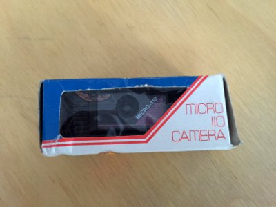 Micro 110 camera in case