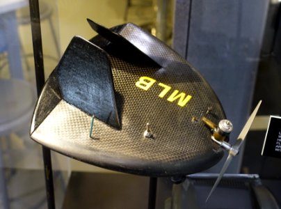 Micro surveillance aircraft, 1st generation, MLB - Hiller Aviation Museum - San Carlos, California - DSC03085