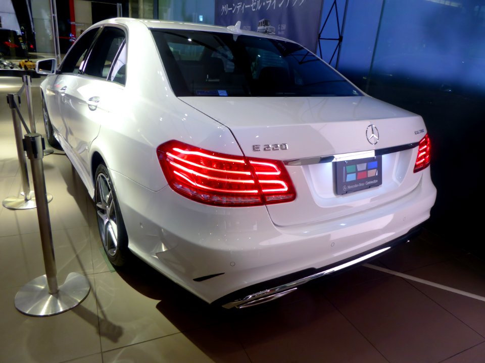 Mercedes-Benz E220 BlueTEC AVANTGARDE (W212) rear