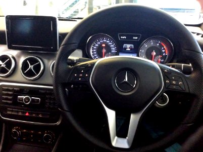 Mercedes-Benz CLA180 (C117) interior