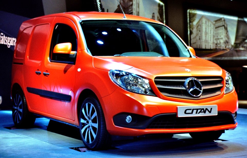 Mercedes-Benz Citan Van on IAA 2012 right side