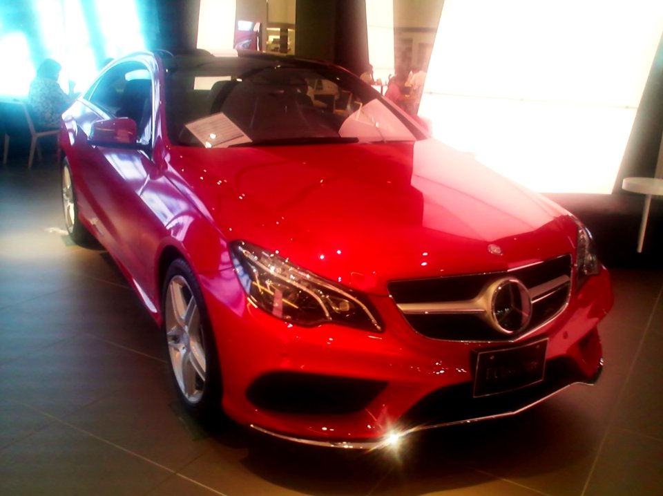 Mercedes-Benz E350 coupé C207 front
