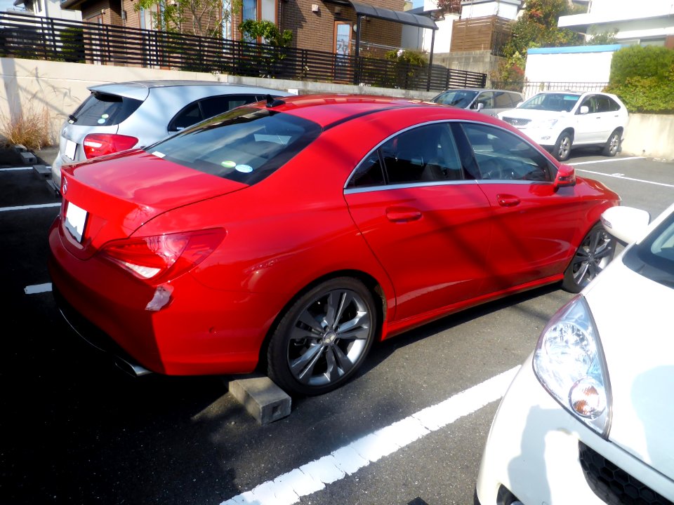 Mercedes-Benz CLA180 (C 117) rear